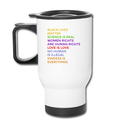 Travel Mug Travel Coffee Mug Insulated Cup - white