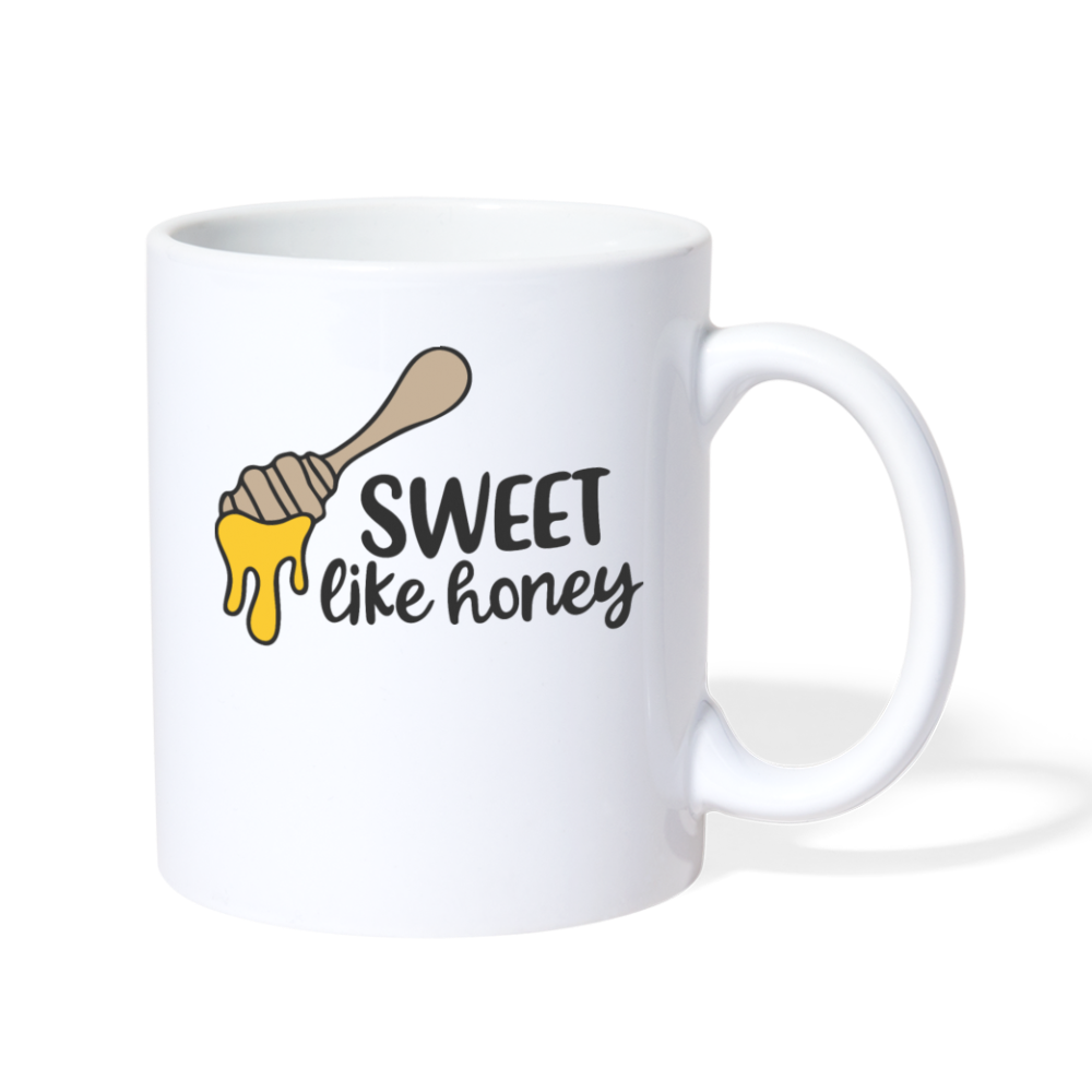 Sweet Like Honey Funny Coffee Mug Coffee Lover Gift - white