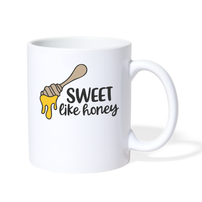 Sweet Like Honey Funny Coffee Mug Coffee Lover Gift - white