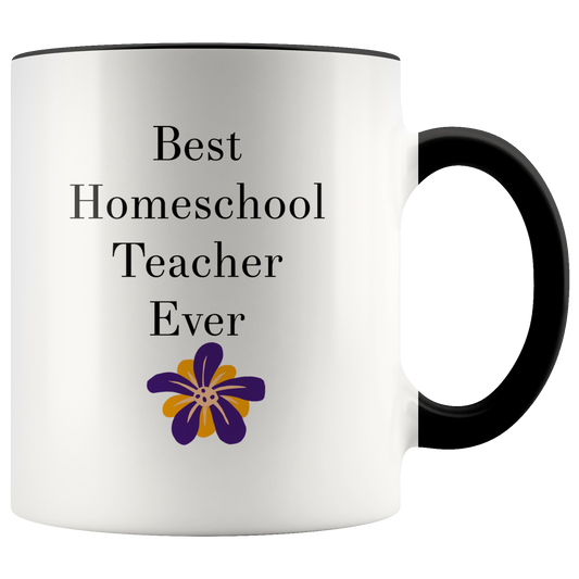 Best Home School Teacher Ever Coffee Mug Gift  Funny Mug  Mom Gift Teacher Gift