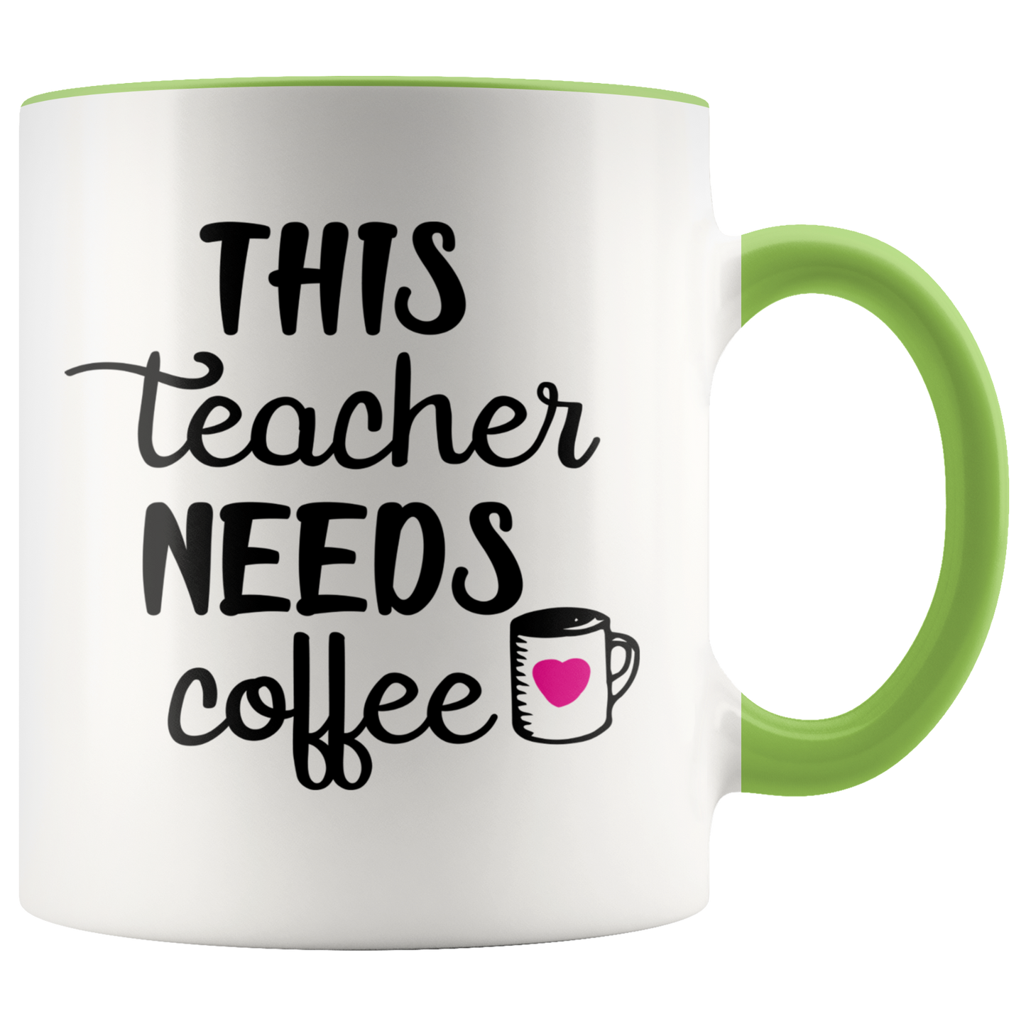 Coffee Mug Teacher Gift Ceramic accent coffee mugs  Teacher appreciation