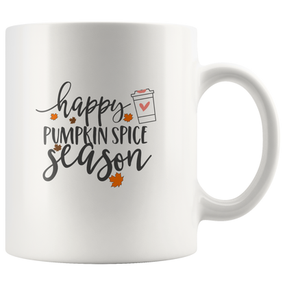 Happy Pumpkin Spiice Season Coffee Mug Coffee Lover Fall Mug Coffee Gift