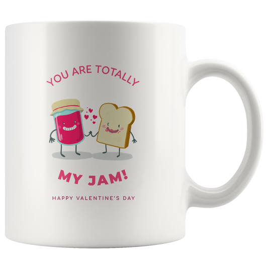 You Are Totally My Jam Valentines Mug Gift For Couples Love Gifts Coffee Cup