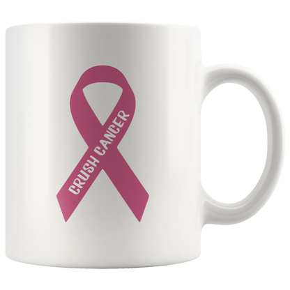 Cancer survivor mug gift for women cancer gifts for women ceramic coffee mug cancer ribbon mug
