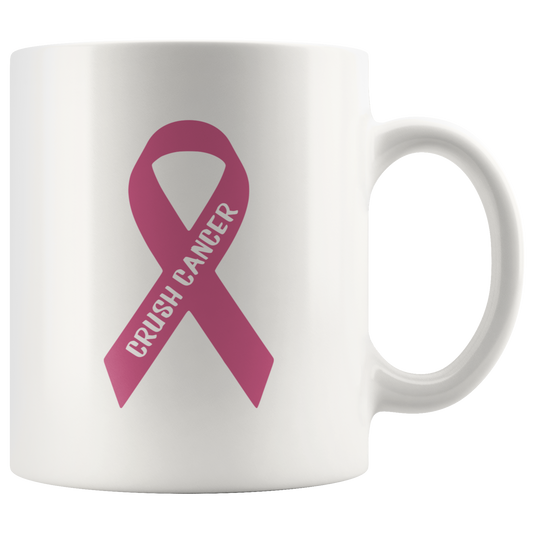 Cancer survivor mug gift for women cancer gifts for women ceramic coffee mug cancer ribbon mug