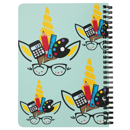 Kids Unicorn Notebook Journal spiral Lined Back To School Notebook