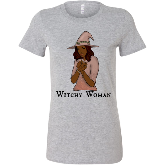 Witchy Woman Witchy Shirt Graphic Tee For Women Halloween Shirt Witch Tee Bella Canvas