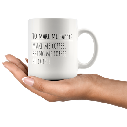 Funny Coffee Mug Coffee Lovers Gift Ceramic Tea Cup Mug with Funny Sayings