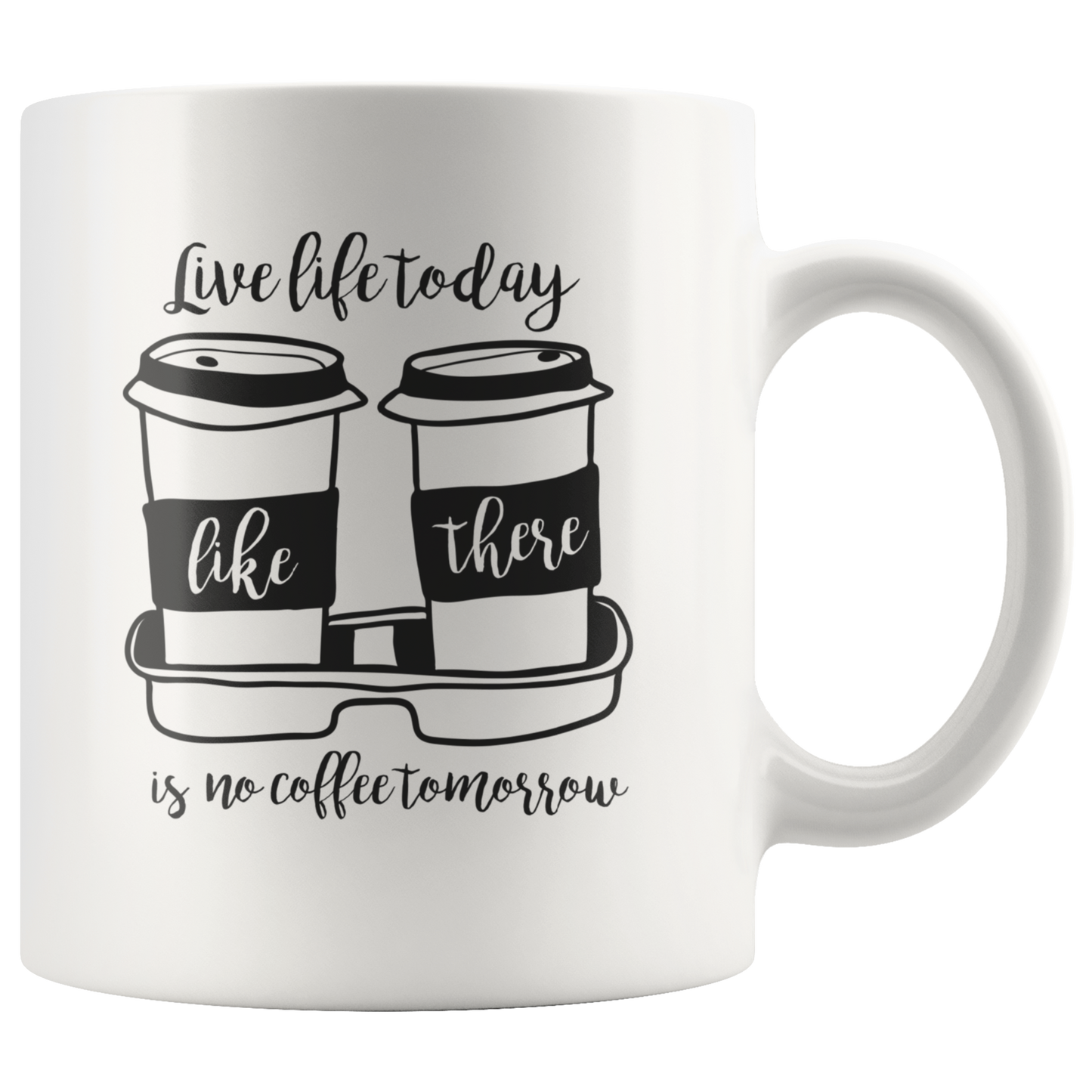 Funny Coffee Mug Coffee Lovers Accent Mug Cup Gift Ceramic Tea Cup